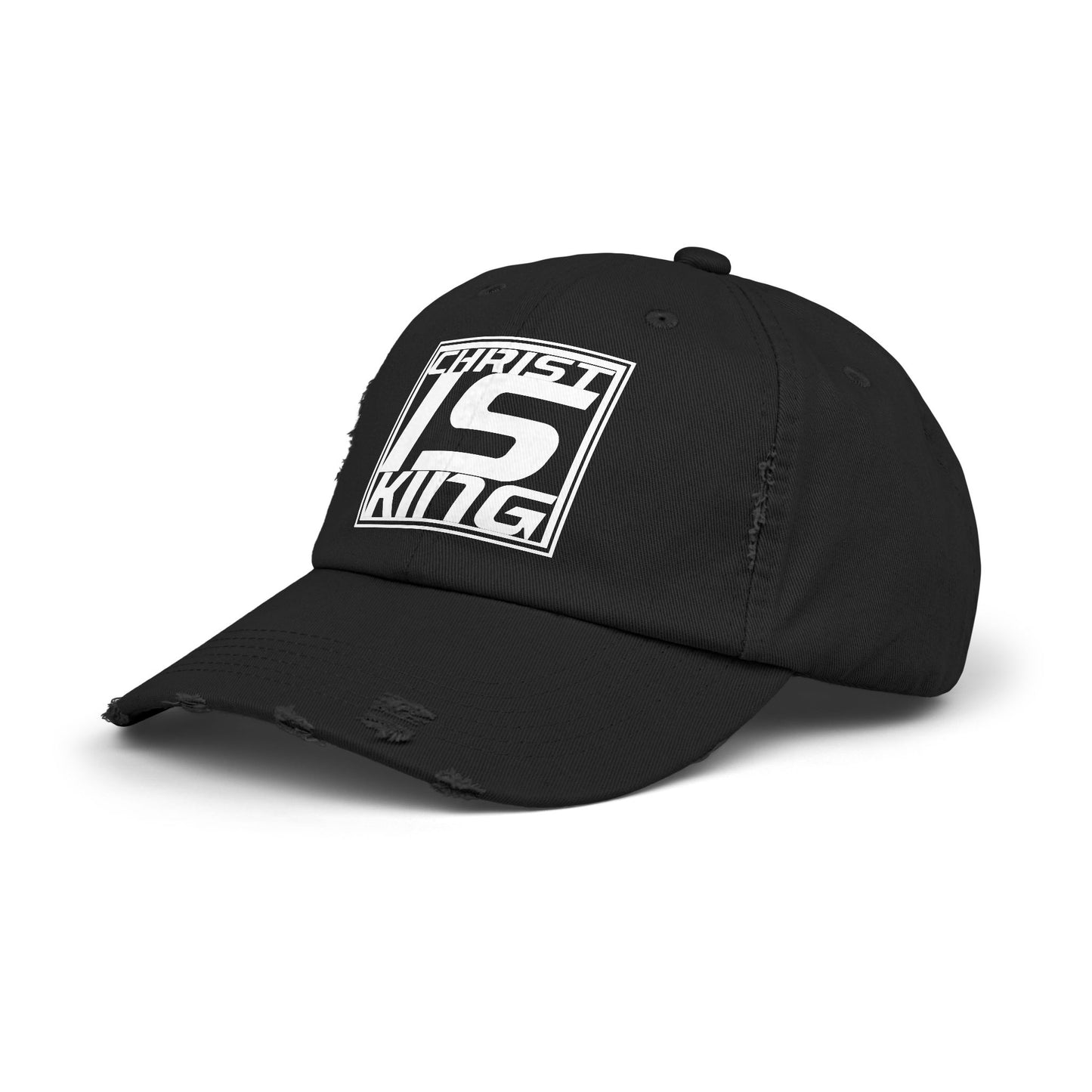 Christ is King Distressed Cap