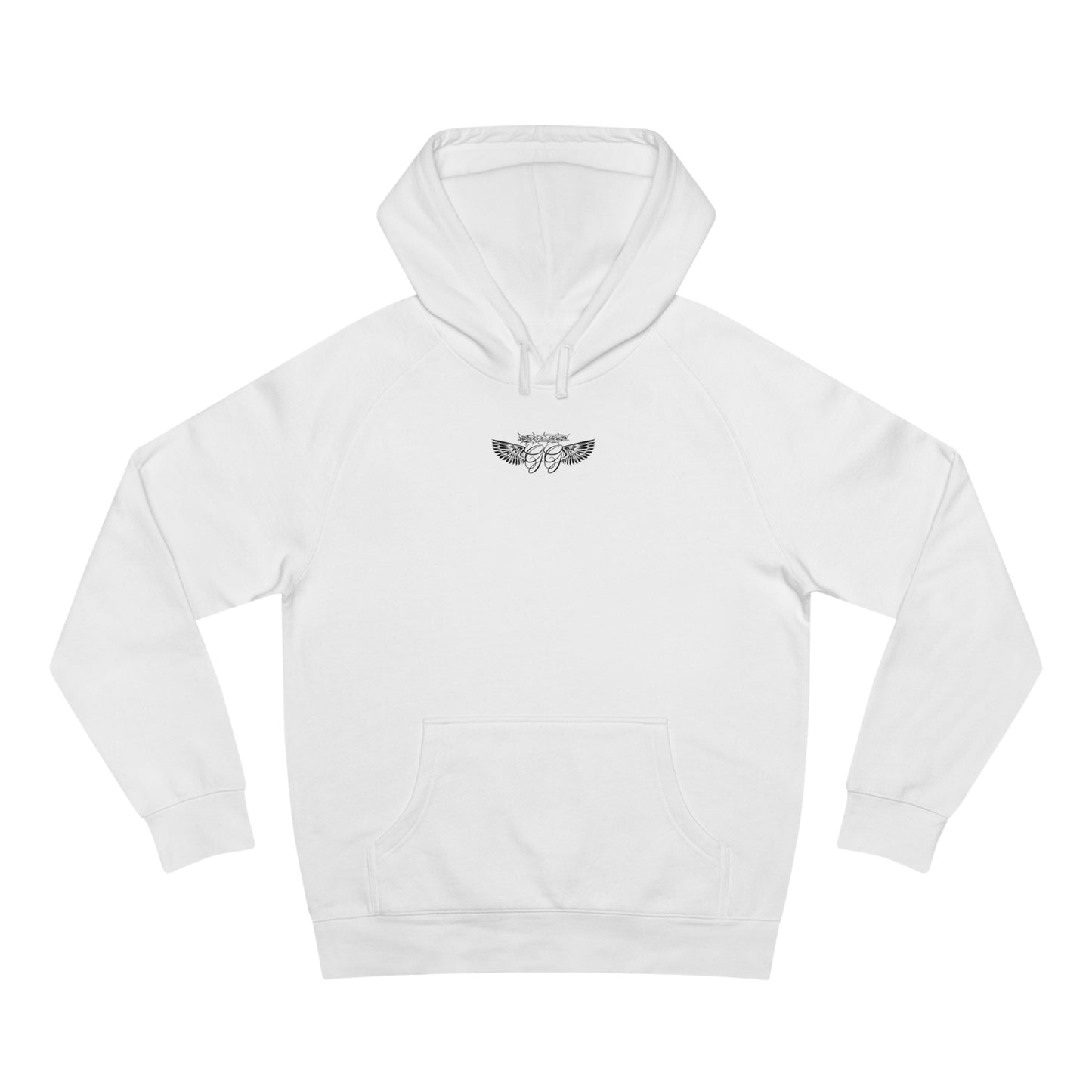 1 John 5:5 White Hoodie