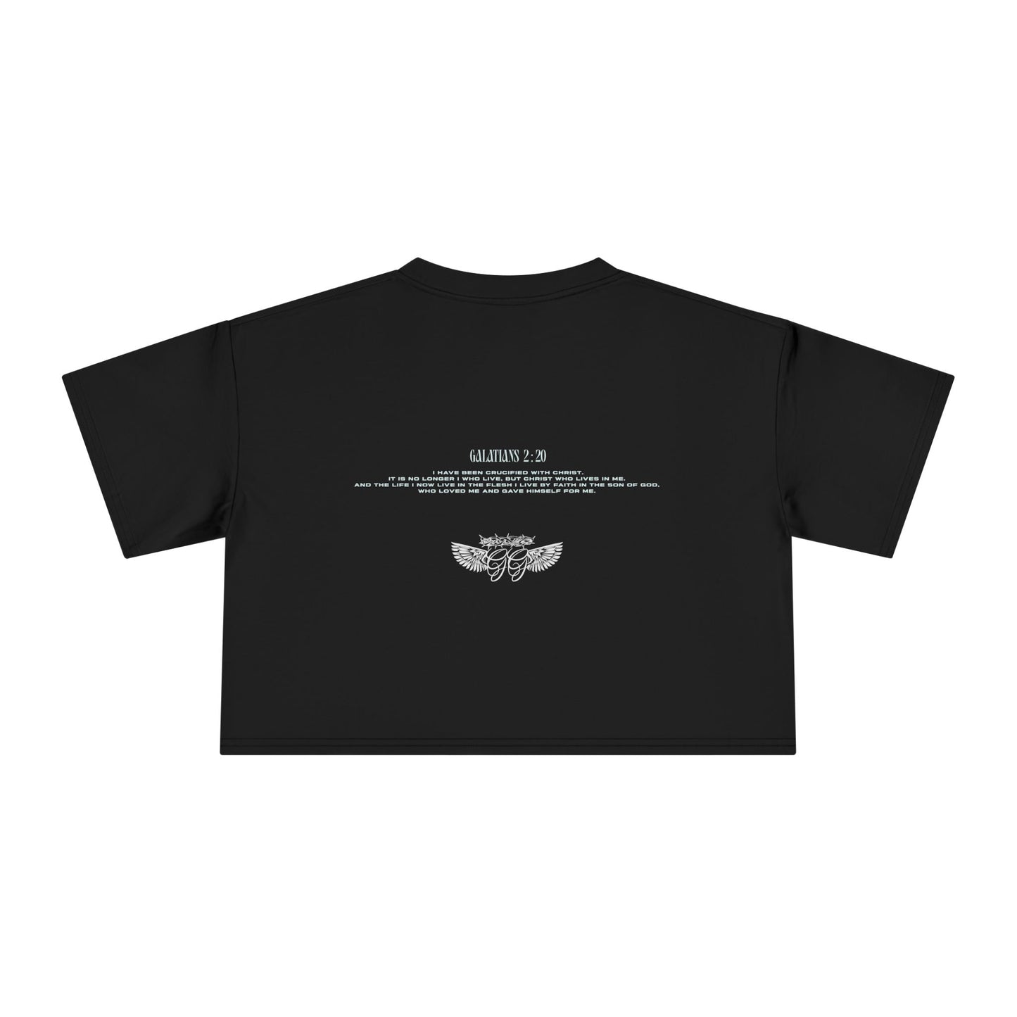 Galatians 2:20 Crop Tee