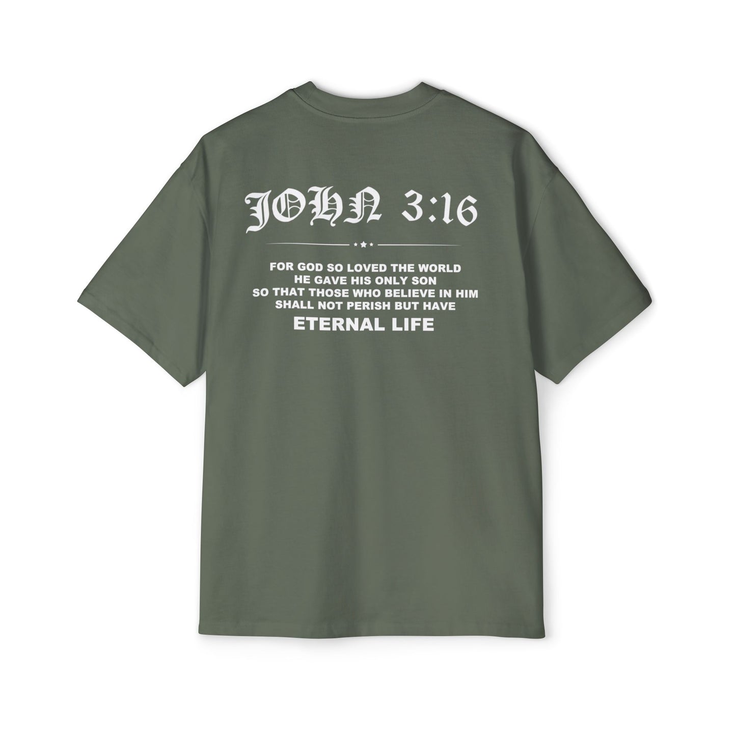 John 3:16 Rugged Heavy Tee