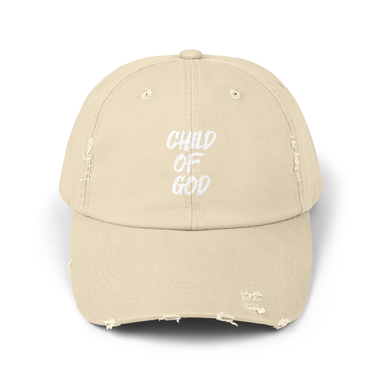 Child of God Distressed Cap