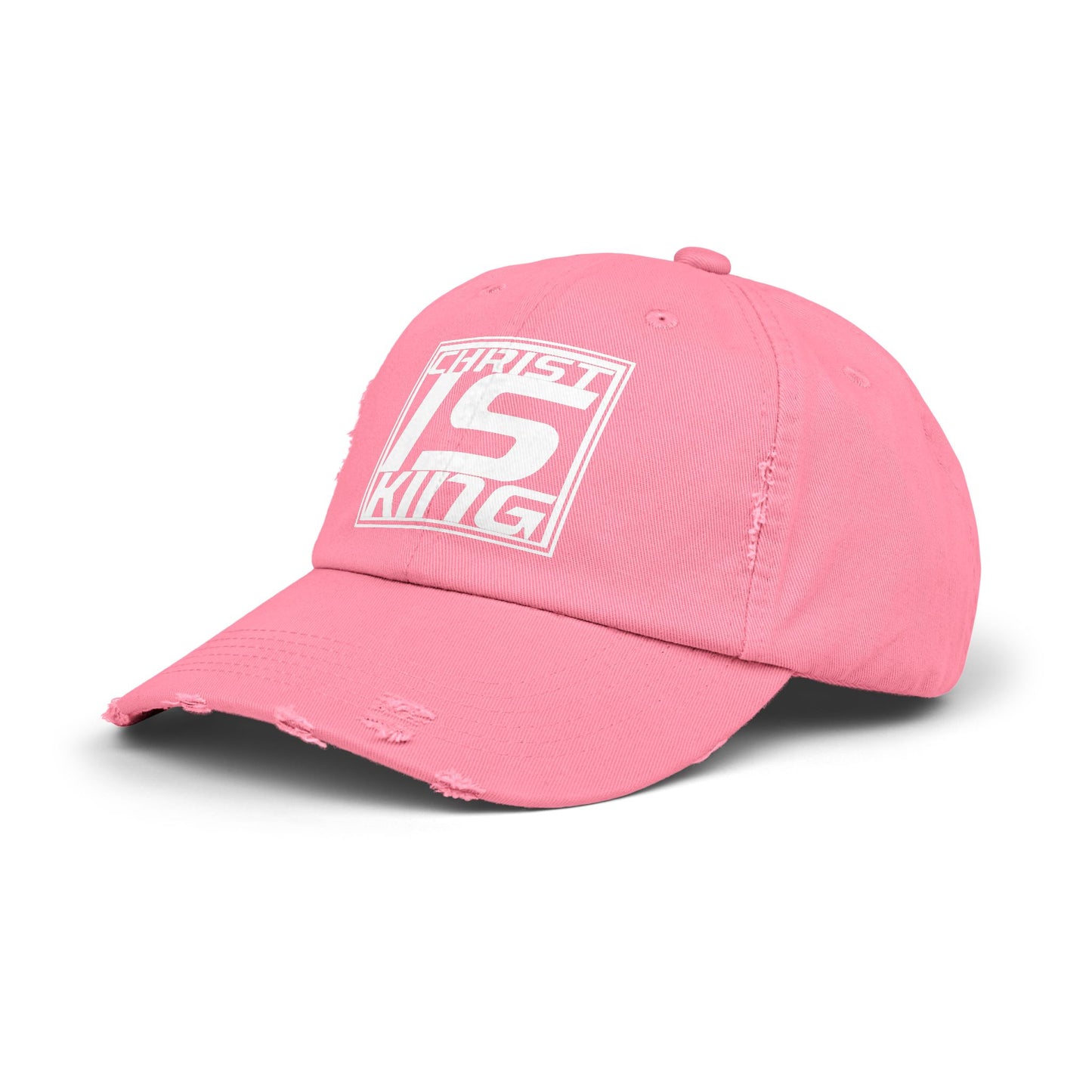 Christ is King Distressed Cap
