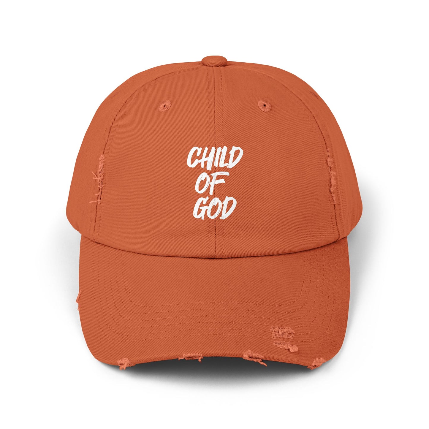 Child of God Distressed Cap