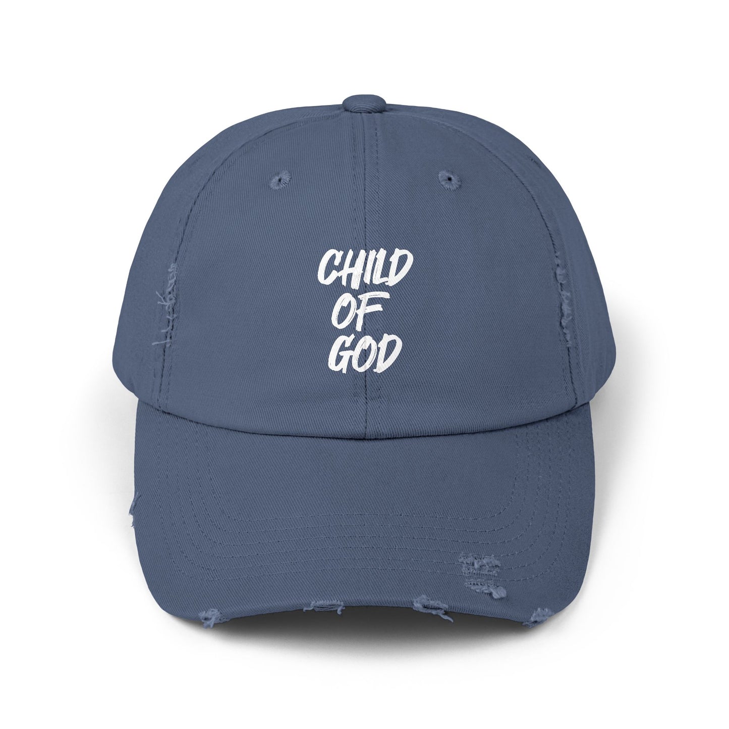 Child of God Distressed Cap