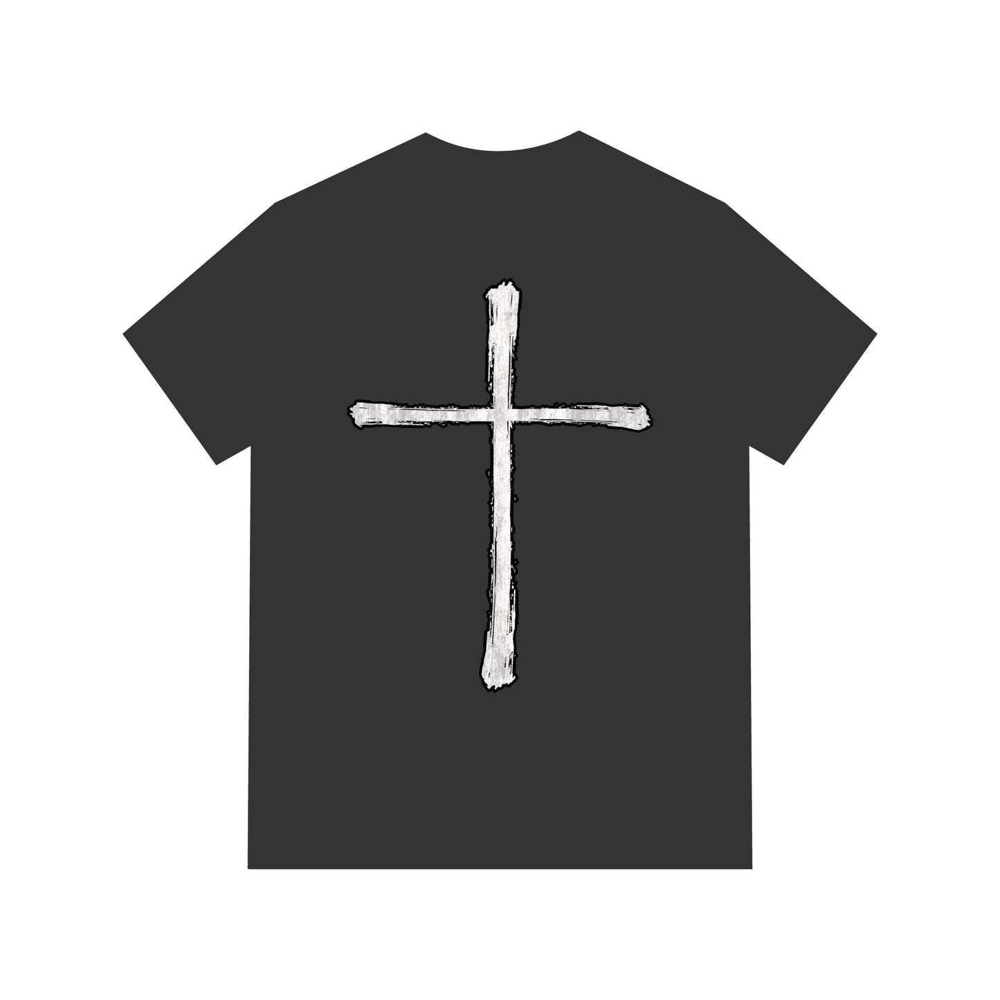 Acid Washed Chalk Cross Tee