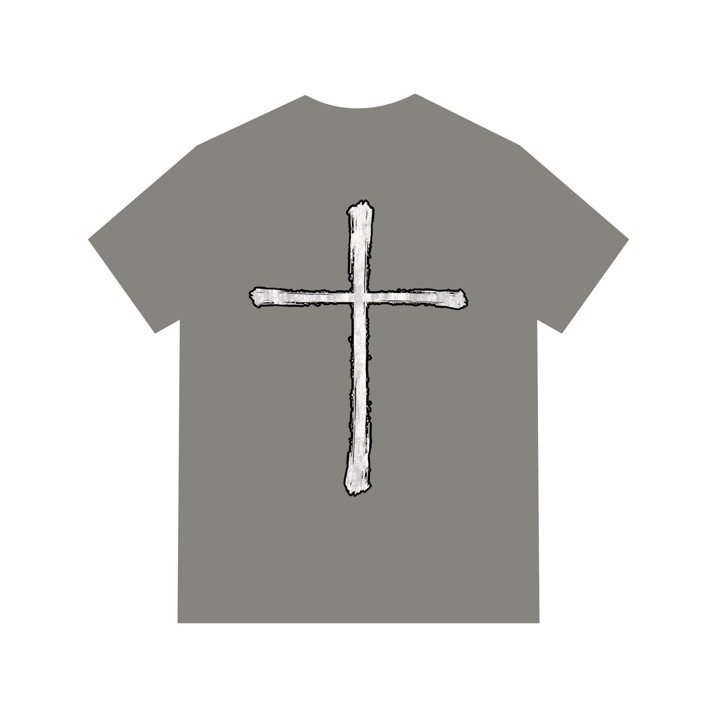 Acid Washed Chalk Cross Tee