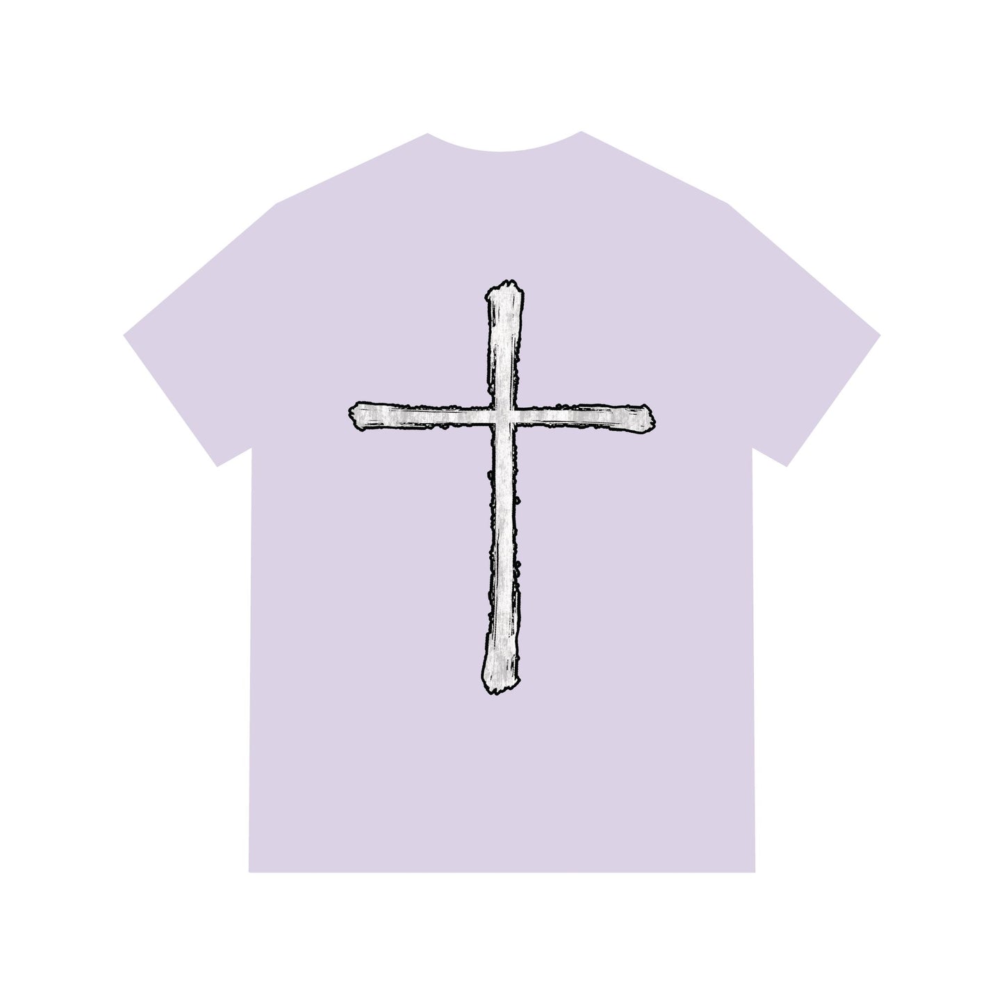 Acid Washed Chalk Cross Tee