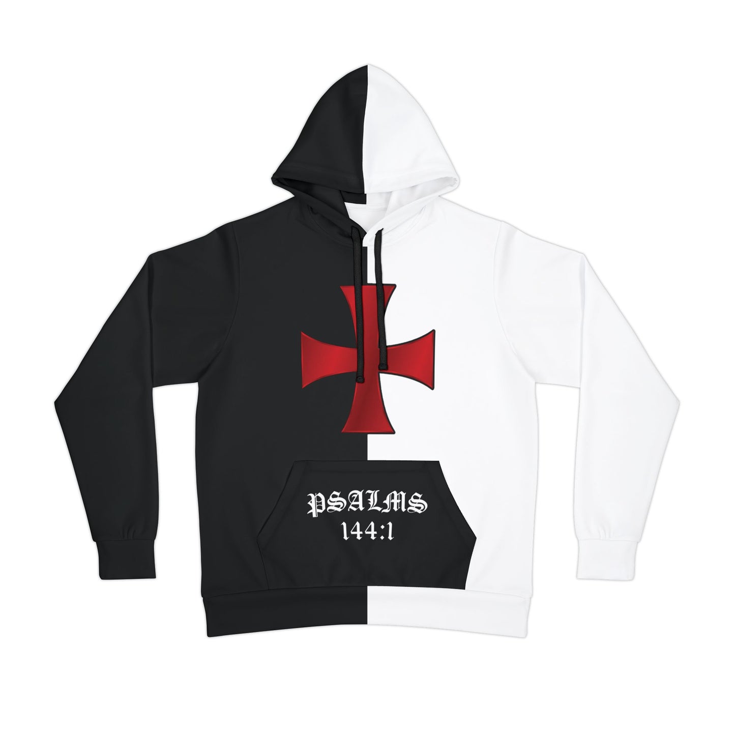 Crusader Psalms 144:1 Light Hoodie
