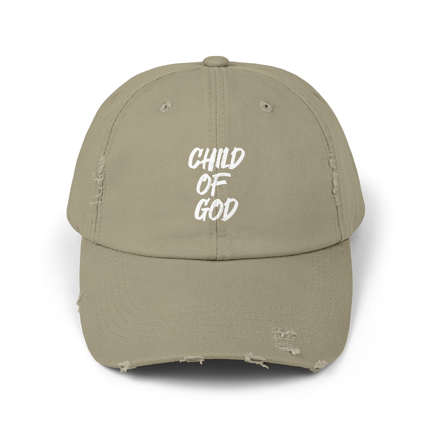 Child of God Distressed Cap