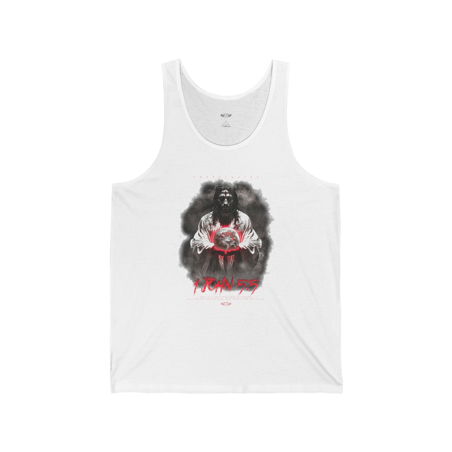 1 JOHN 5:5 Jersey Tank