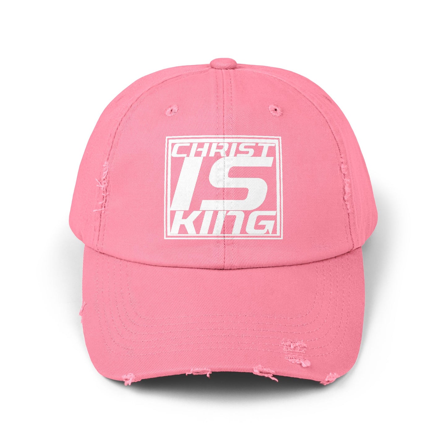 Christ is King Distressed Cap