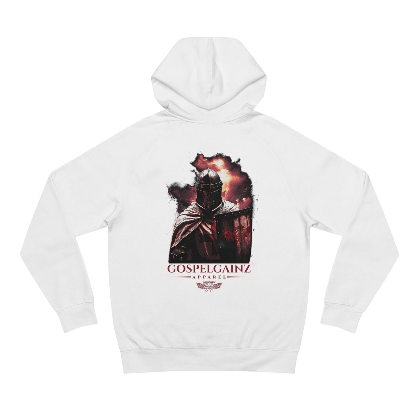 Ephesians 6:11 White Hoodie
