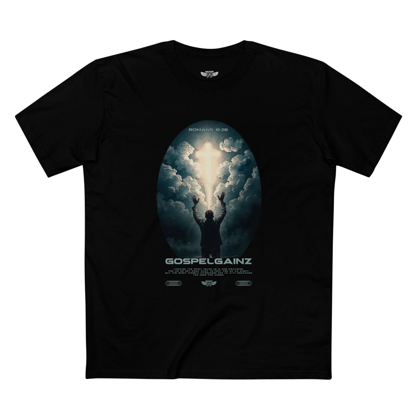 Romans 8:26 Tee