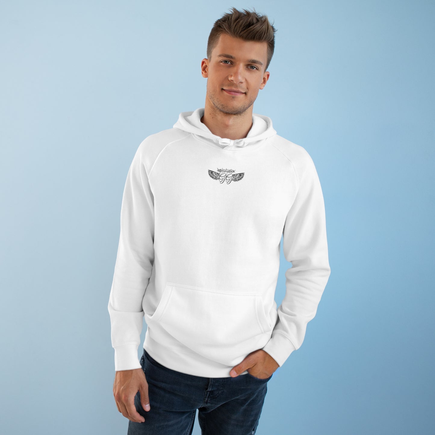 Ephesians 6:11 White Hoodie