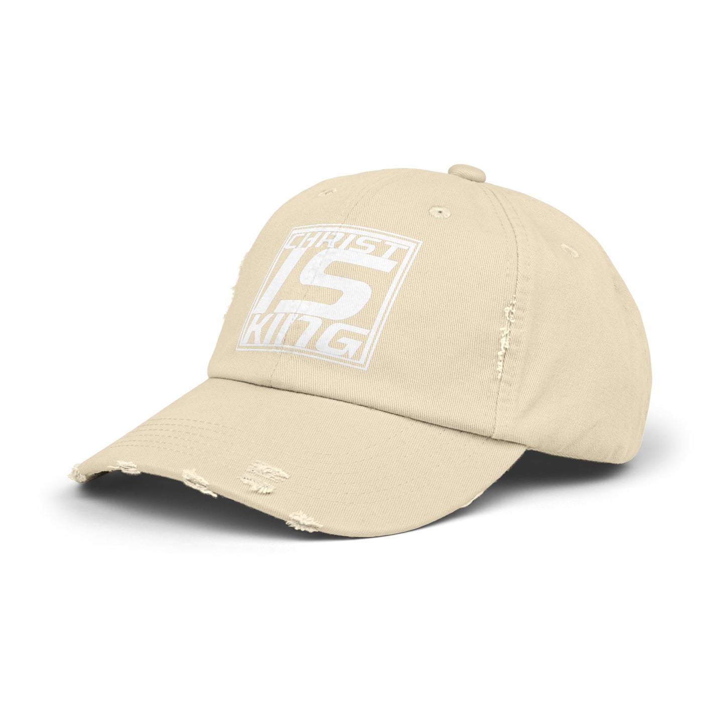 Christ is King Distressed Cap