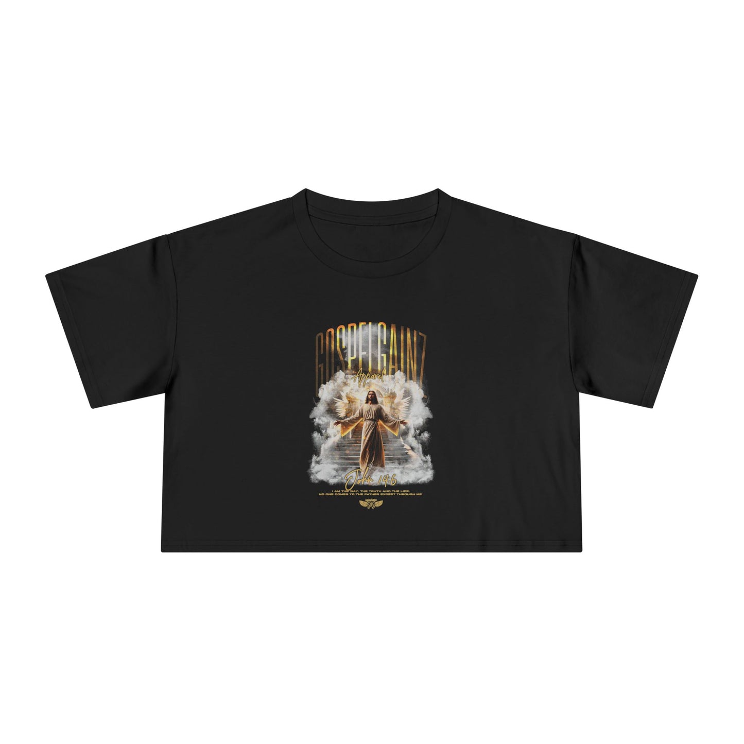 John 14:6 Crop Tee
