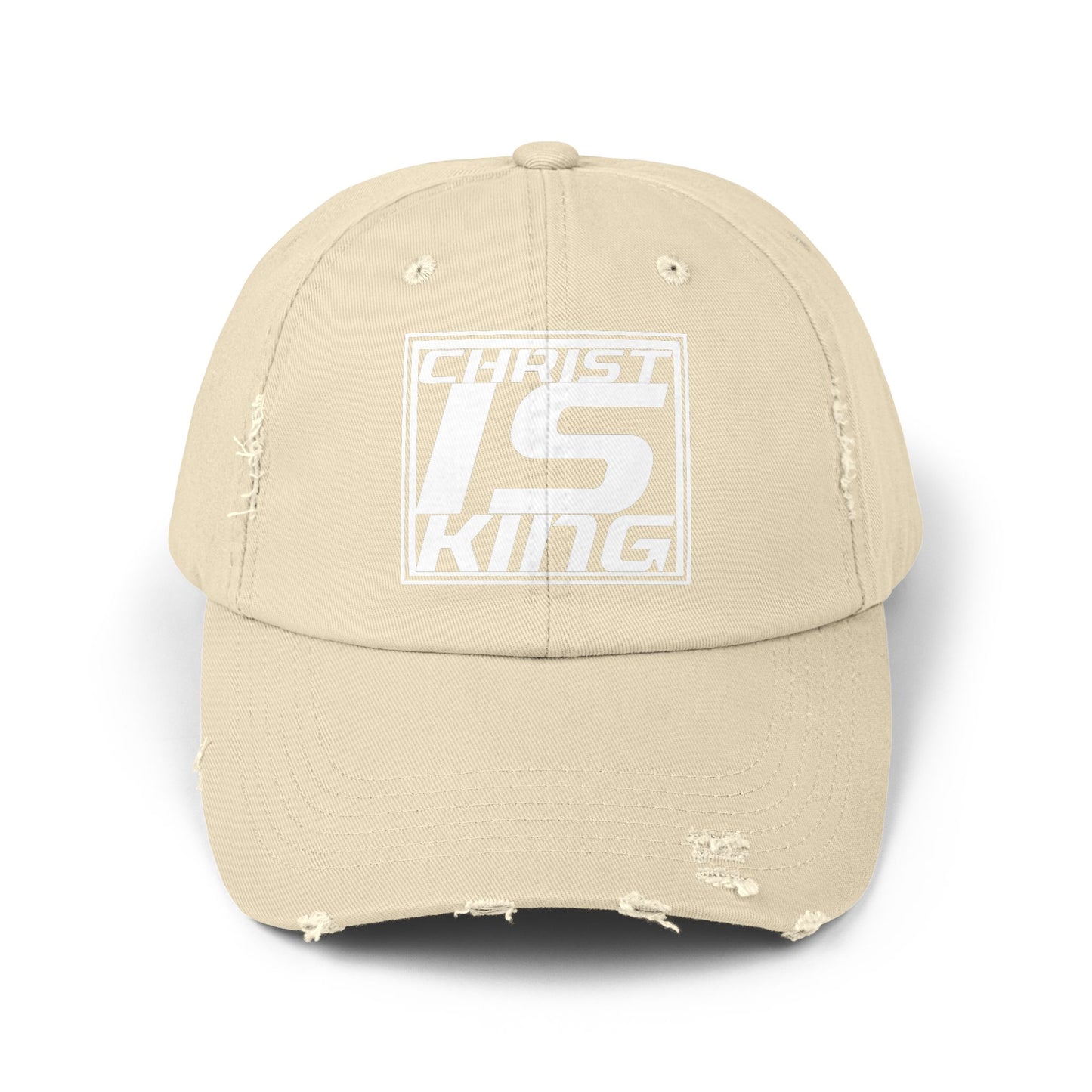 Christ is King Distressed Cap