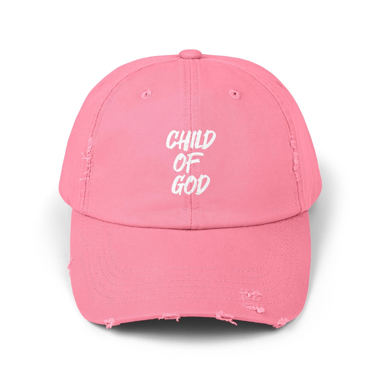 Child of God Distressed Cap