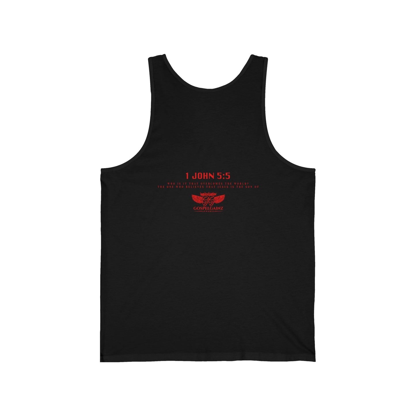 1 John 5:5 Jersey Tank