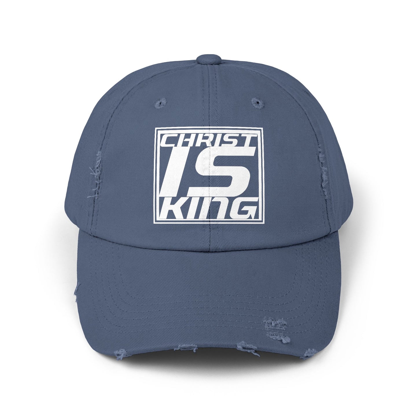 Christ is King Distressed Cap