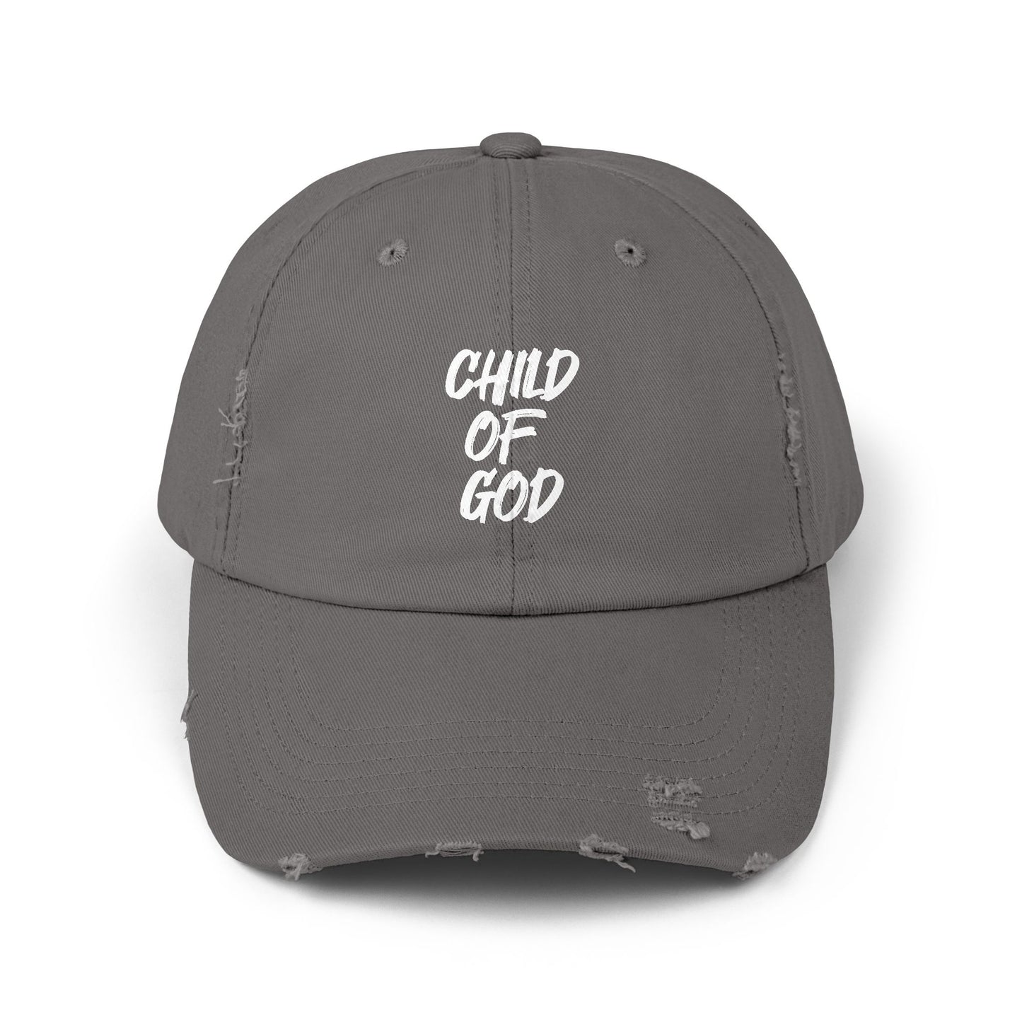 Child of God Distressed Cap