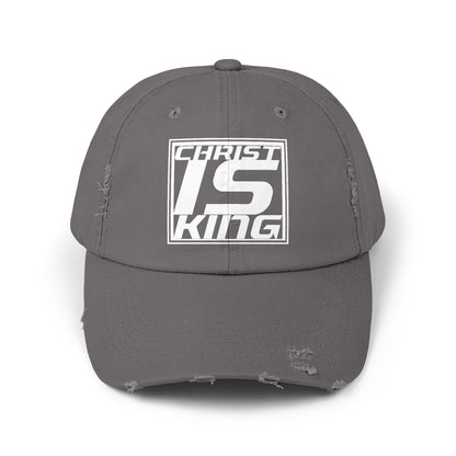 Christ is King Distressed Cap