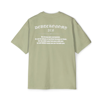Deuteronomy 31:6 Rugged Heavy Tee