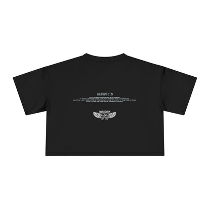 Galatians 2:20 Crop Tee