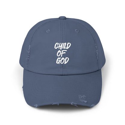 Child of God Distressed Cap