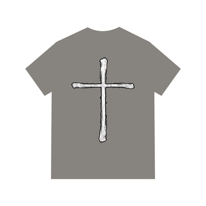 Acid Washed Chalk Cross Tee