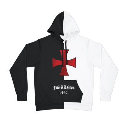 Crusader Psalms 144:1 Light Hoodie