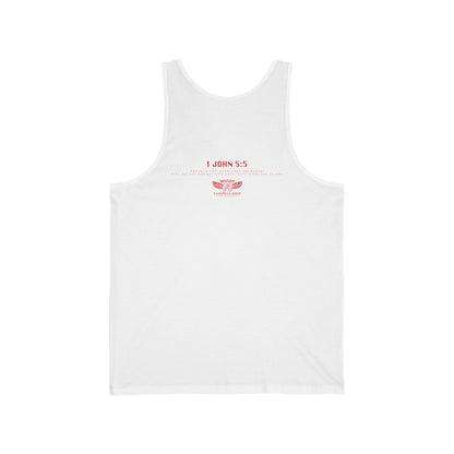 1 JOHN 5:5 Jersey Tank