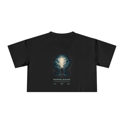 Romans 8:26 Crop Tee