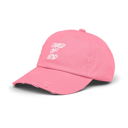 Child of God Distressed Cap