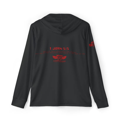 1 John 5:5 Performance Hoodie