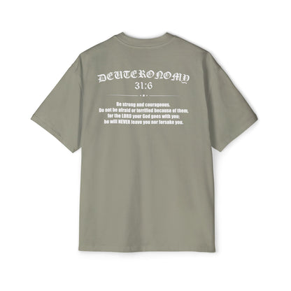 Deuteronomy 31:6 Rugged Heavy Tee