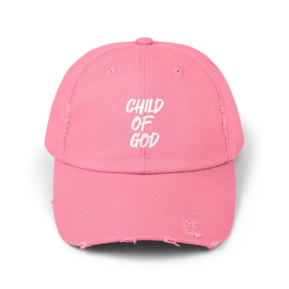 Child of God Distressed Cap