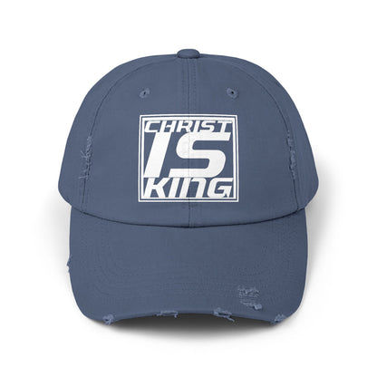 Christ is King Distressed Cap